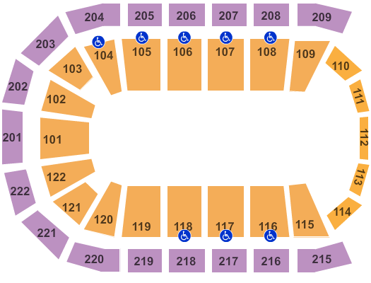 Huntington Center Monster Jam Seating Chart